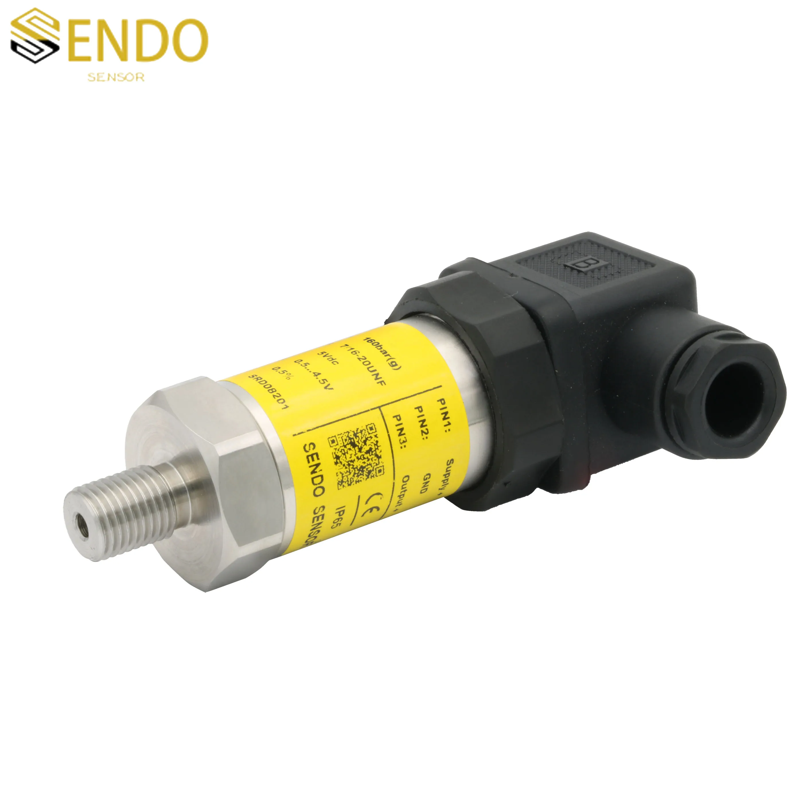 7/16-20 UNF thread 5V 12V 24V dc pressure sensor 0.5-4.5v 0-5V 0-10V 4-20mA signal 350mbar 1 bar 10bar 16mpa 40 mpa 500kpa gauge
