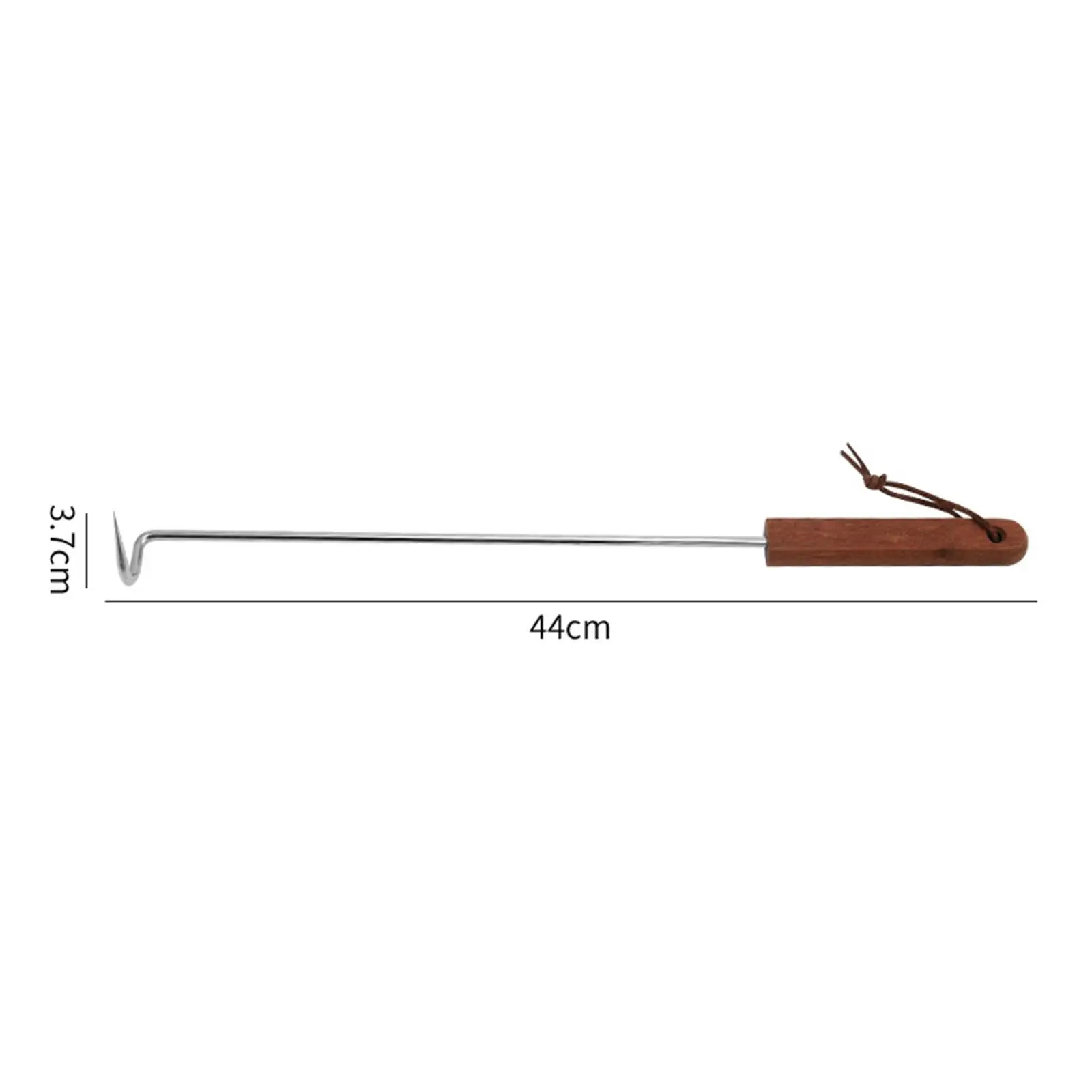 BBQ Meat Turner Hook Portable Barbecue Turner Hook for Meats Steak Grilling