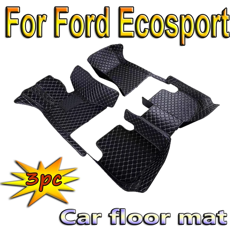 

Автомобильные коврики для Ford Ecosport 2018 2019, индивидуальные автомобильные подкладки для ног, аксессуары для интерьера
