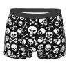 Fashion Horror Skeleton Gothic Death Skull Boxers Shorts Panties Male Underpants Comfortable Briefs Underwear 1