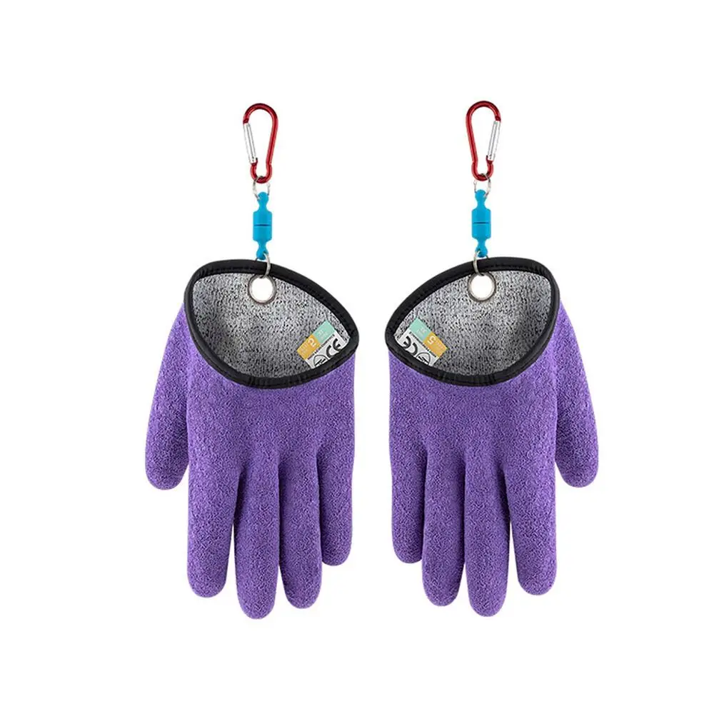 Full Finger Fishing Equipment Fishing Tools Catch Fish Fish Catching Gloves Fishing Gloves Anti-Stick Gloves Waterproof Gloves