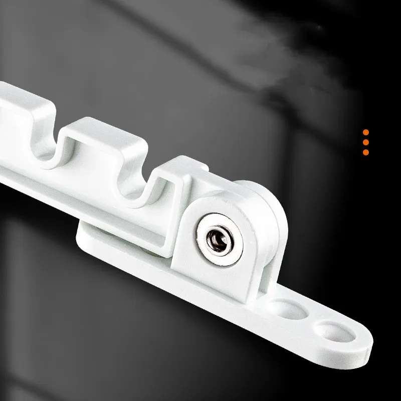 4 Gears Window Limiter Latch Window Stopper Plastic Steel Ventilation Inner Opening Door Limit Child Safety Wind Brace Bracket