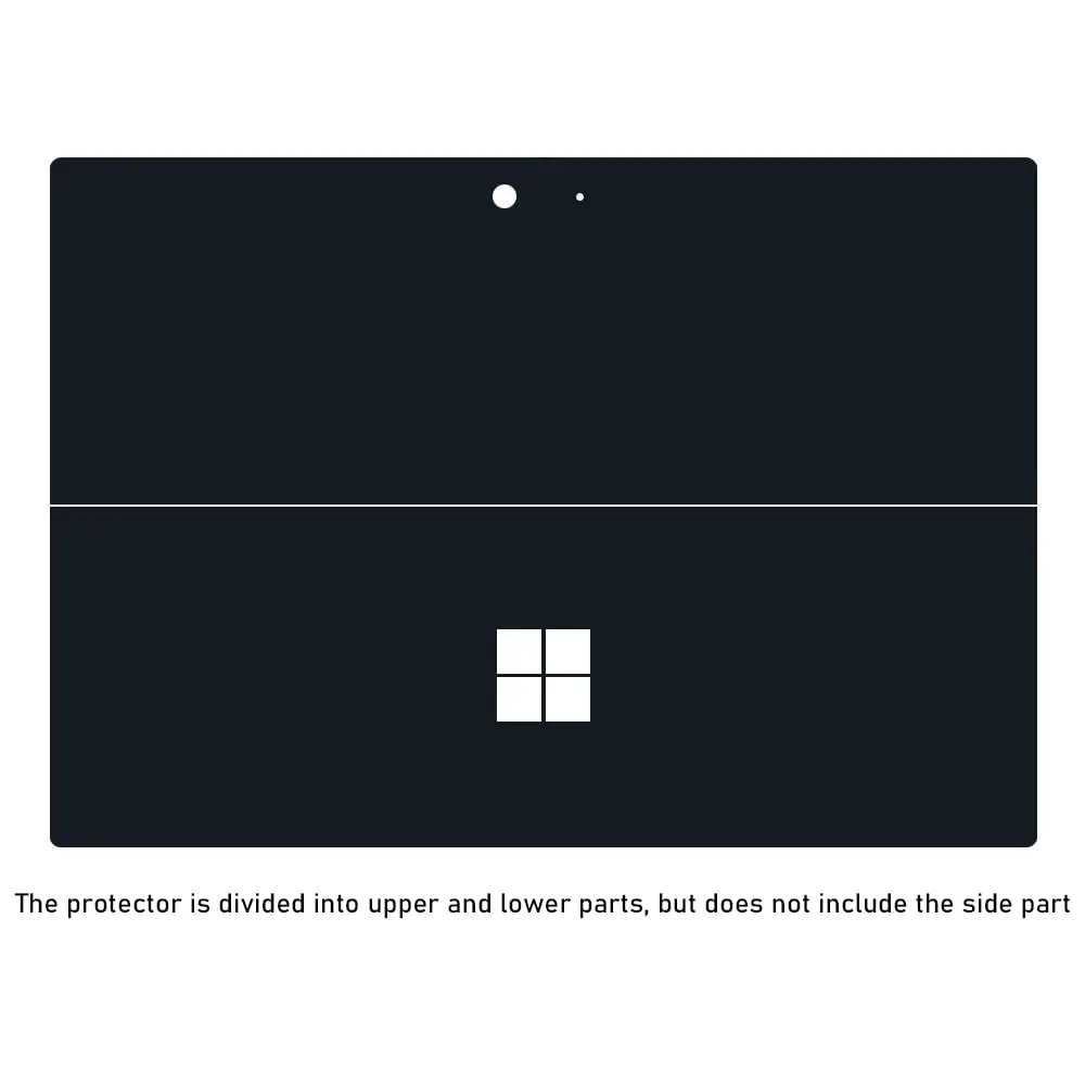 Vinyl Decorative Skin Sticker Back Decal for Surface Pro - Stylish Laptop Cover Protector Accessories