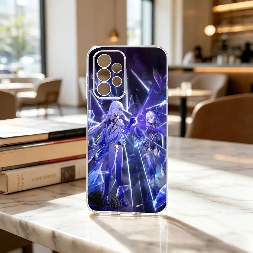 Genshin Impact Skirk Transparent Silicone Soft Phone Case
