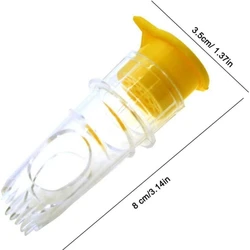 Compact Reusable Lemon Squeezer with Built-in Filter - Lightweight and Washable (1pcs)
