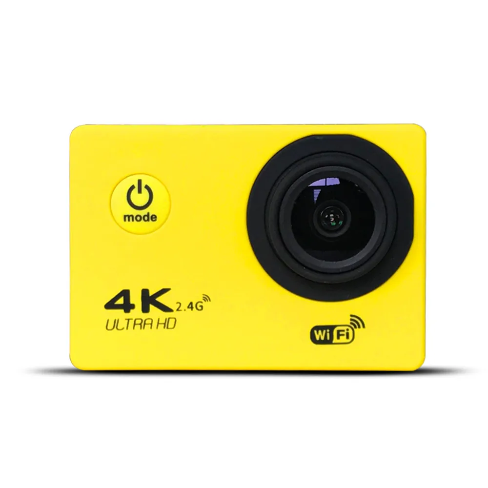 Waterproof  HD 4K Sports Camera with Remote wifi Outdoor Diving Deportiva 2 Inch f60  Camera 4k 1080P Cam  Instant Camera