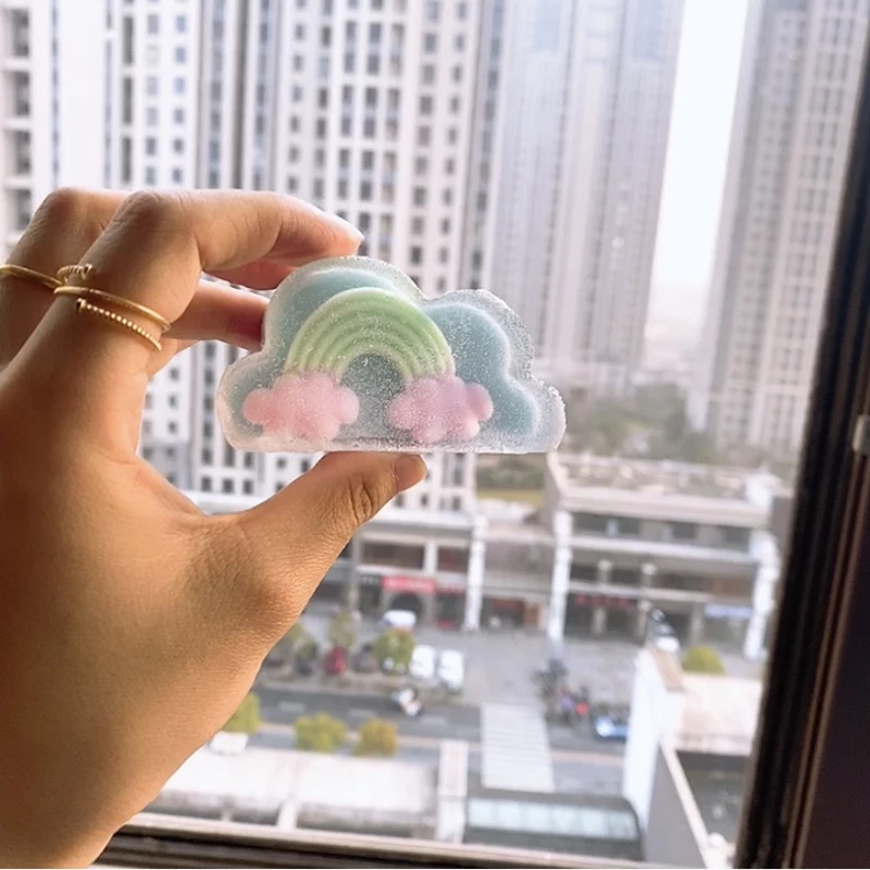 Cloud Shape Silicone Mold For Baking Mousse Cake Form Soap Mold Silicone Forms For Soap Jelly Ice Cube Maker