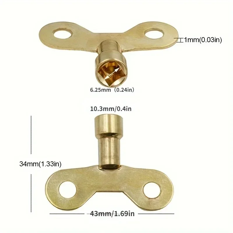 Bathroom Radiator Plumbing Key Outdoor Anti-theft Faucet Anti-theft Lock Faucet Switch Key Valve Core Repair Accessories faucet repair accessories