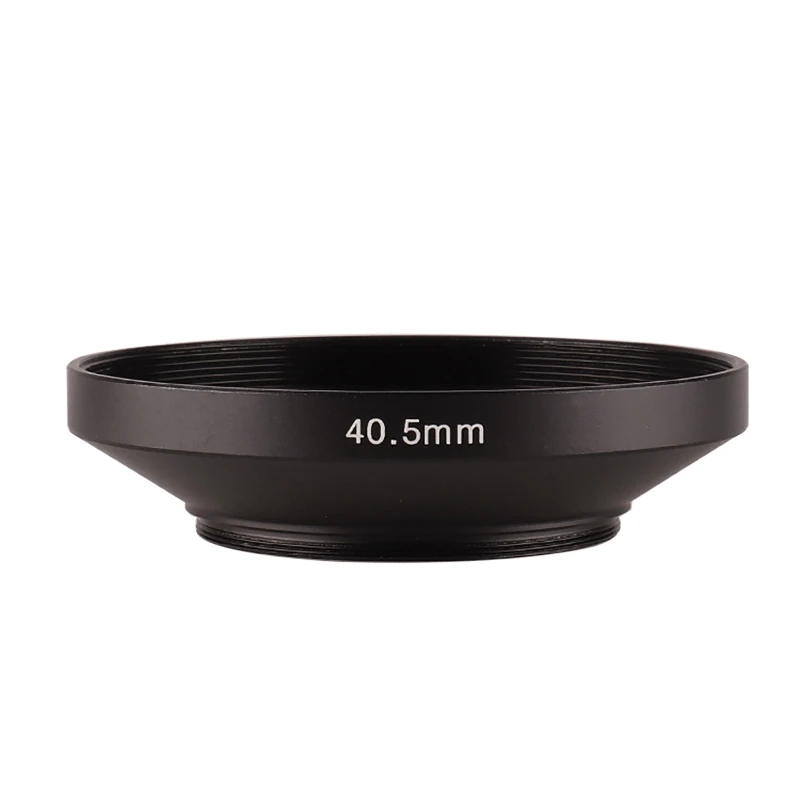 Durable Metal Wide Angle Lens Hood for DSLR Camera Protection