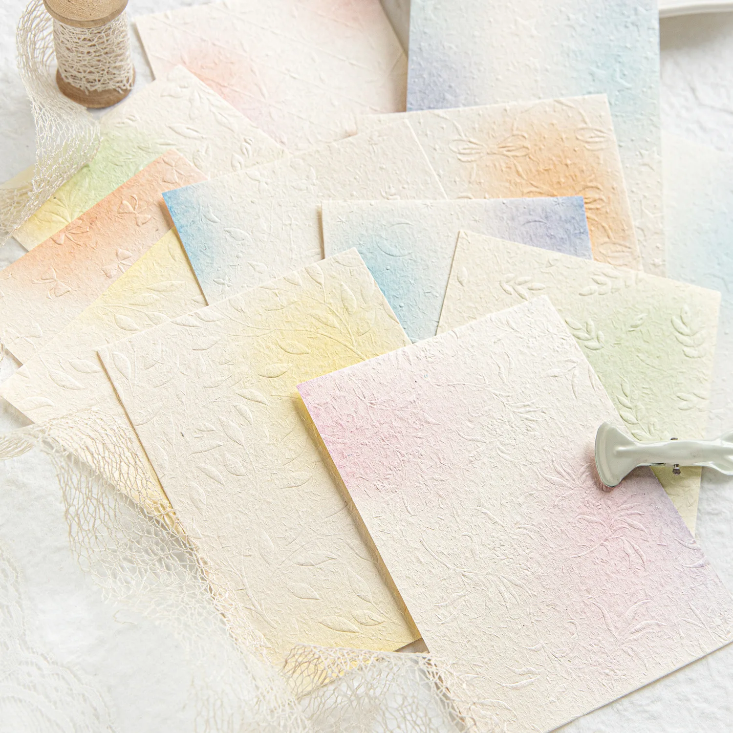 Gradient Blush Scrapbook Paper 2