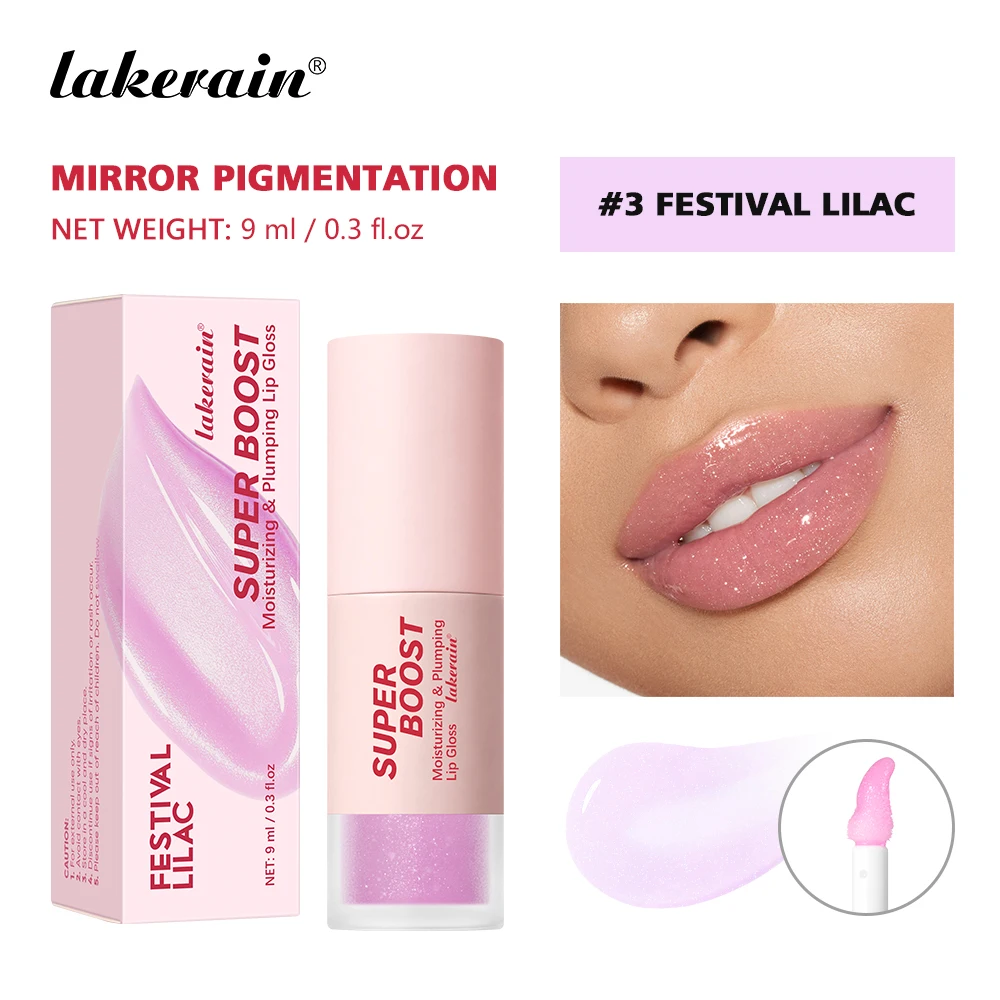 HydraGlow Plumping Lip Gloss - Long-Lasting Shine & Fresh Sensation