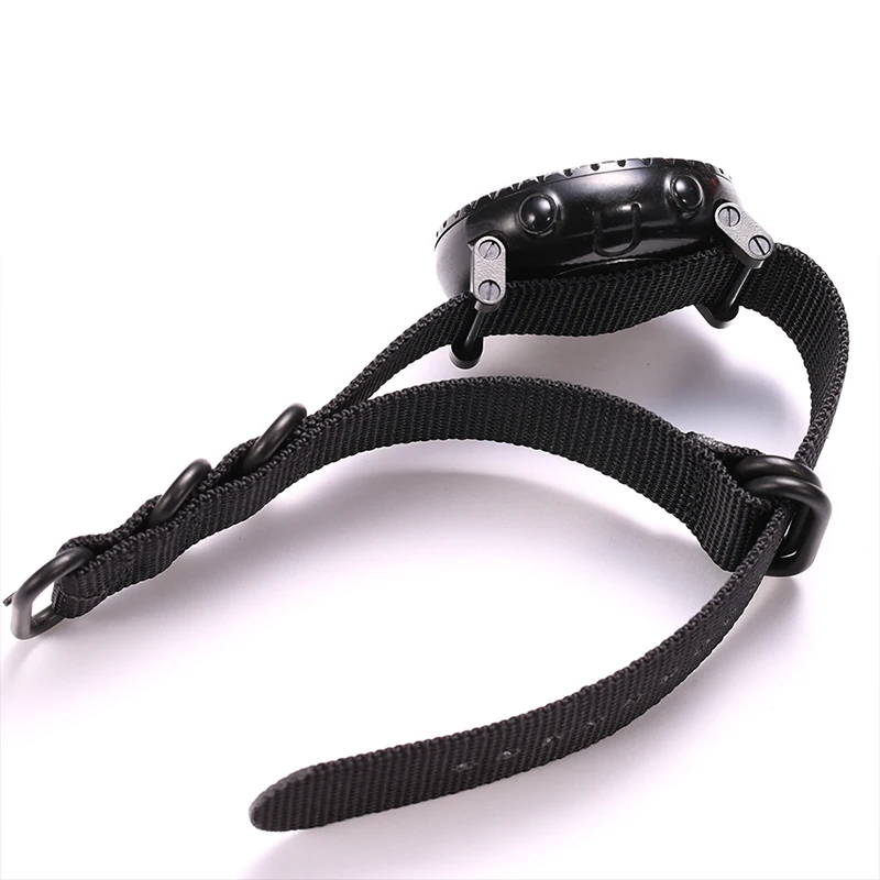 24mm Nylon Waterproof Smartwatch Band - Outdoor Sports Bracelet Accessory