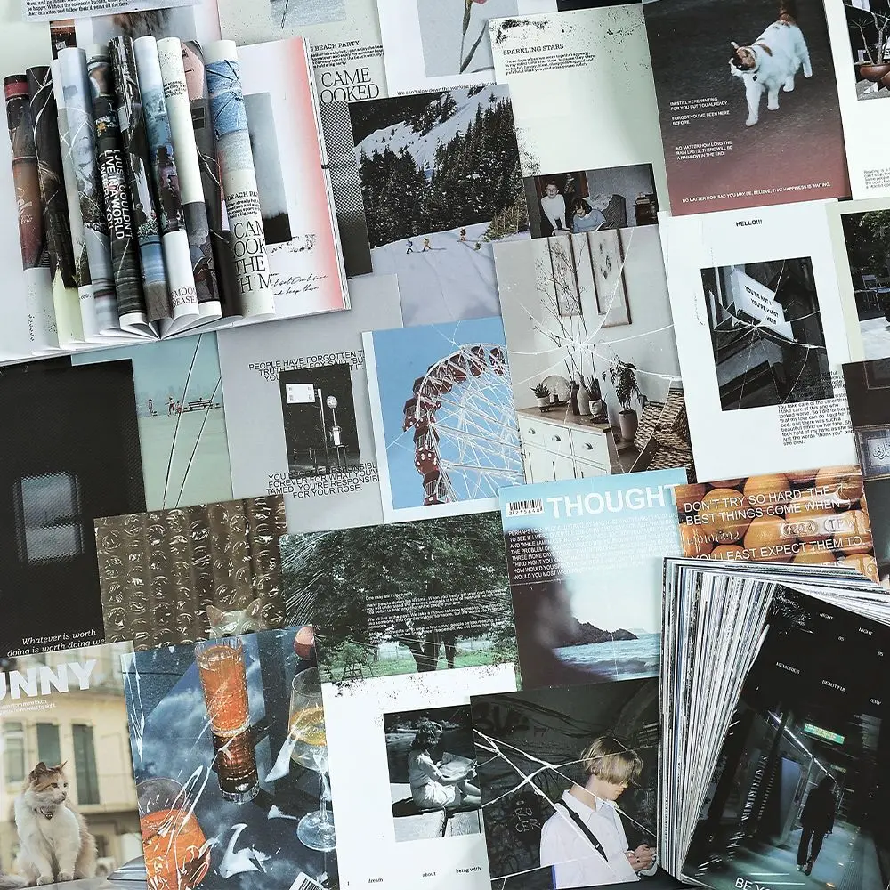 Craft Paper 100 pcs INS Magazine Theme