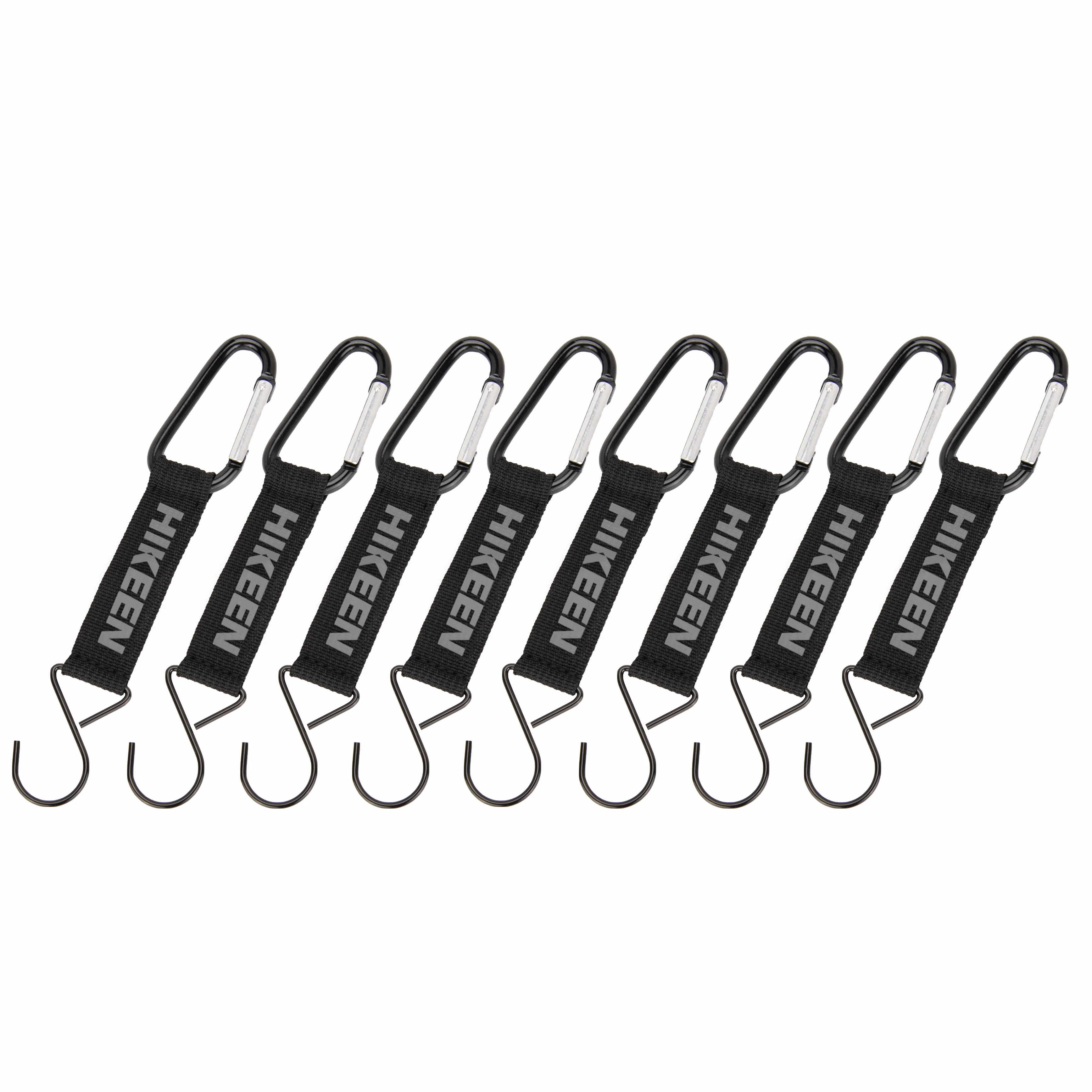 

8PCS Multifunctional Buckles Lanyard Elasticity Fence Hook Outdoor Camping Sports For Anti-Wear Baseball Bag Gloves Storage Tool