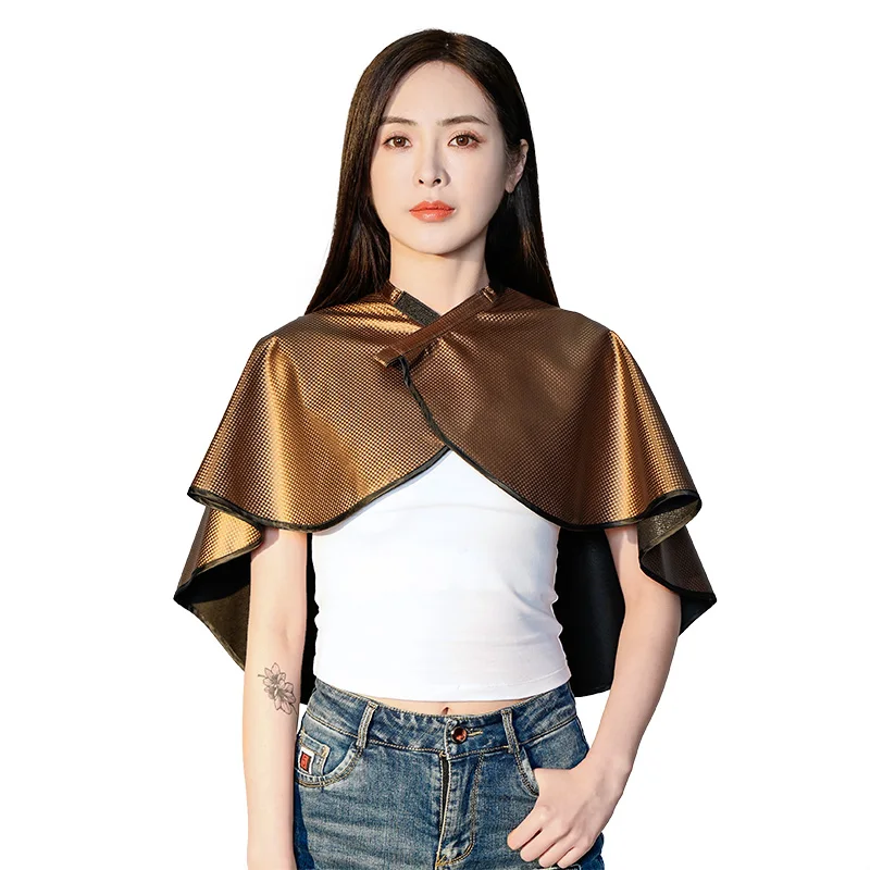 Waterproof Hair Dyeing Cape Beauty Salon Hair Coloring Wai Cloth Hairdresser Hair Dressing Leather Shawl Barber Styling Tools 4
