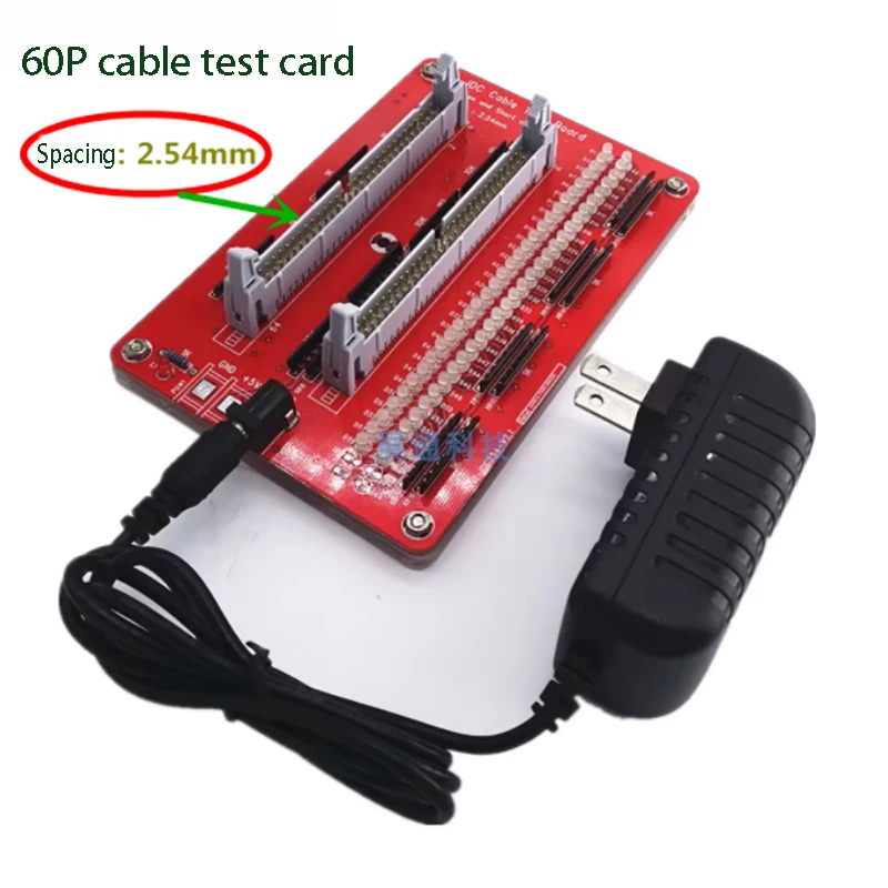 

Open Circuit and Short Circuit Detection of IDC 8-64p Test Board with a Spacing of 2.54mm