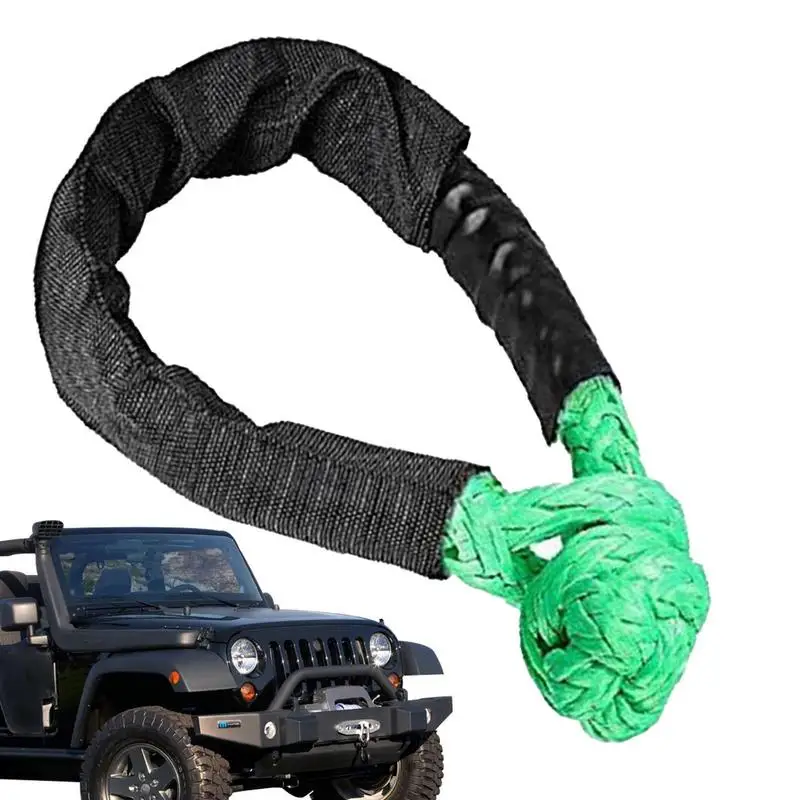 

Soft Shackle Recovery Off Road Recovery Soft Shackles 38000 Lbs Soft Shackles With Heavy-Duty Synthetic Sleeve Towing Winch