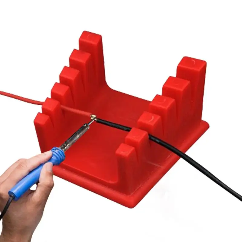 

Welding Wire Fixture With Two Suction Magnets Bracket Heat Resistant Welding Table Clamp For Motherboard Soldering Repair tool