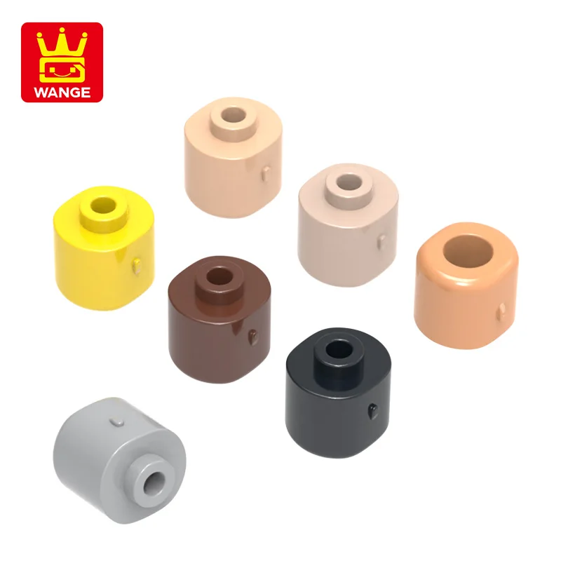 

20Pcs/lot Doll Head Building Block Moc Color Lantern Accessories Compatible with 3626 Brick DIY Children's Toy Assembly Gift