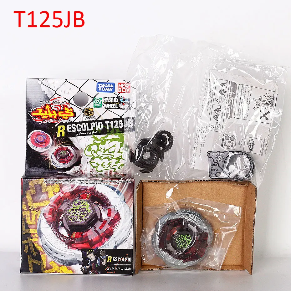  메탈 배틀 퓨전 탑 BB113 SCYTHE KRONOS T125EDS 4D 라이트 런처 포함