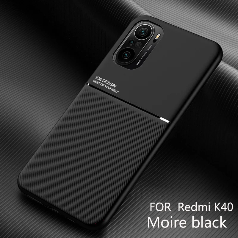 ل شاومي Poco F3 حالة سيارة حامل مغناطيسي لوحة جلدية الغطاء الخلفي ل Pocophone ليتل بوكو F3 F 3 PocoF3 F3poco الهاتف حالات