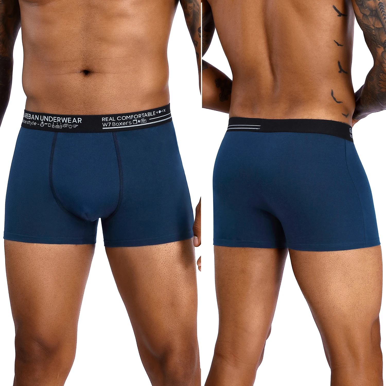 10pcs Pack Cotton Boxers Shorts Mens Underwear for male Briefs Sexy Underpants Slip Breathable Boxing Panties hot Sexis Basic 5