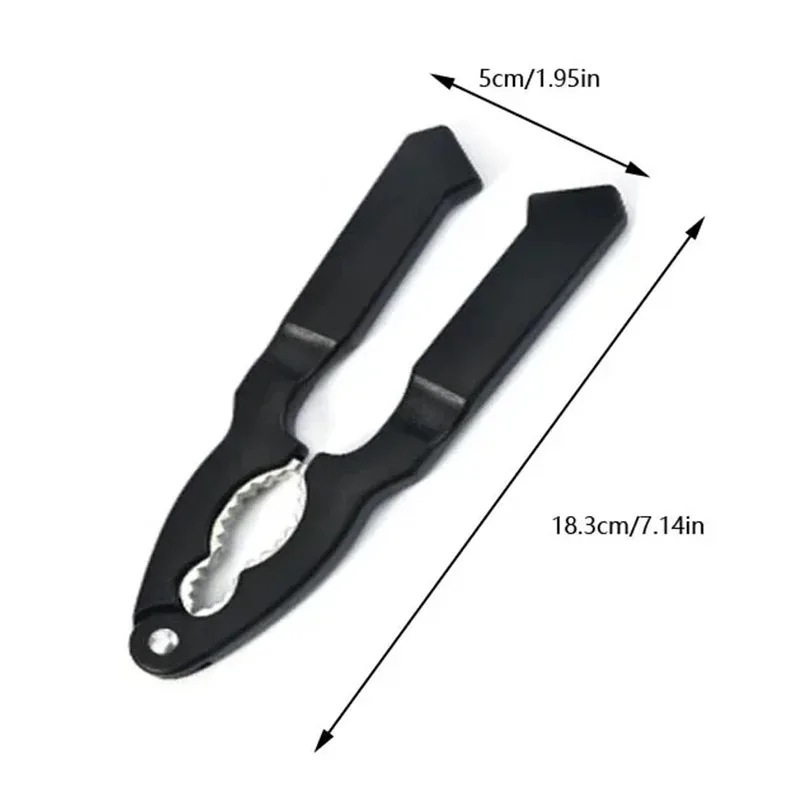 Walnut Cracker Portable Nut Opener Sheller for Almond Pecan Kitchen Accessories Tools Compact and Easy To Store  Handy Opener