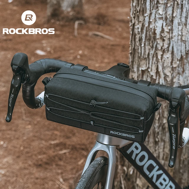 ROCKBROS Sac/Sacoche Vélo Guidon avant VTT étanche Panier vélo 2L