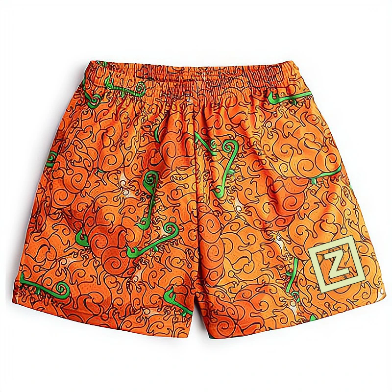 Gucci Swim Trunks in Orange for Men