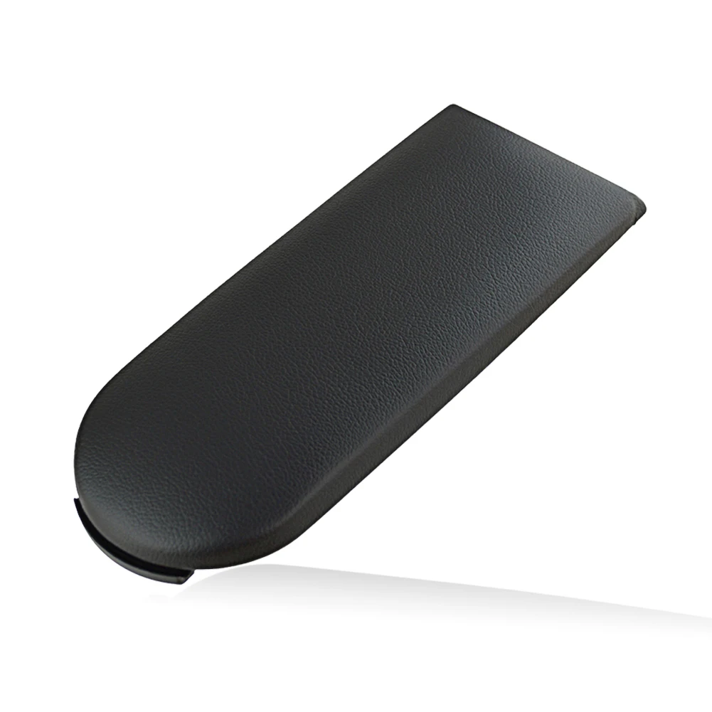 runmade Schwarz/Grau/Beige Leder Armlehne Mittelkonsole Deckel Abdeckung Riegelkappe für VW Jetta Golf MK4 GTI Passat Bora Beetle – Detail 5