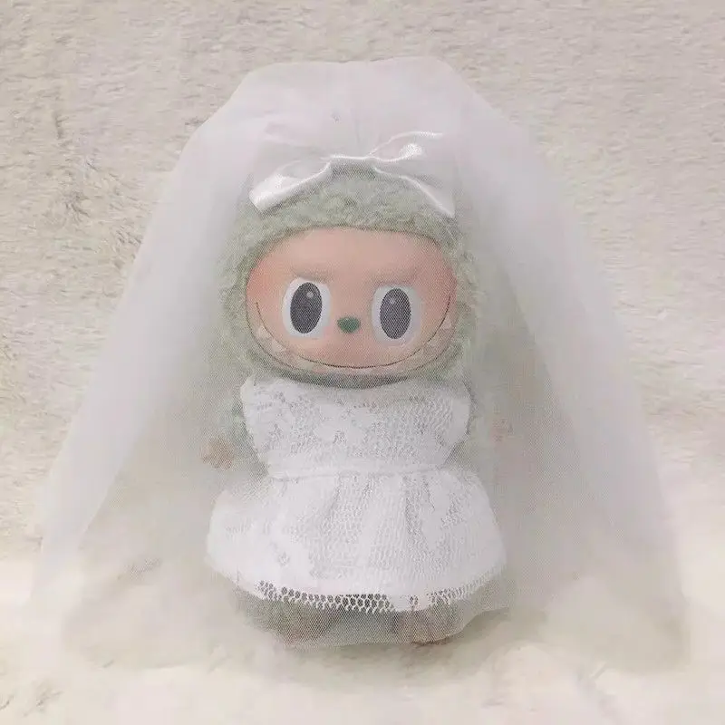 스팟 수제 귀여운 미니 인형 의류 액세서리, 인형에 적합한 면 인형, 포함되지 않음, 17 cm