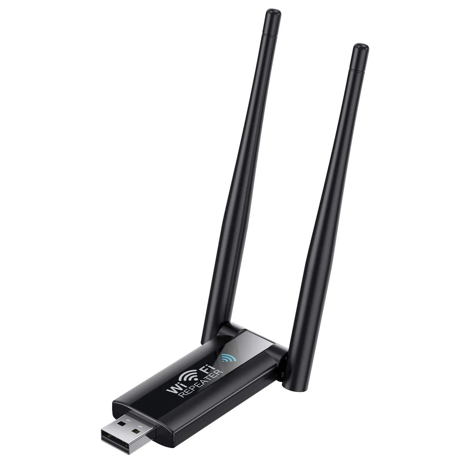 מחזיק חוזר WiFi USB 2.4G 300Mbps אלחוטי עם מגבר אות WiFi מרחיב טווח ארוך ראוטר Wi-Fi הרחבת רשת ביתית