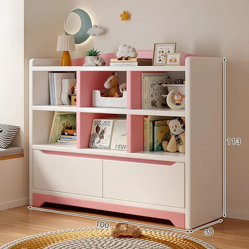 Multi Layer Children Bookcases Storage Rack Home Miscellaneous Storage Basket Kids Accessories Organizador De Juguetes Bookcase