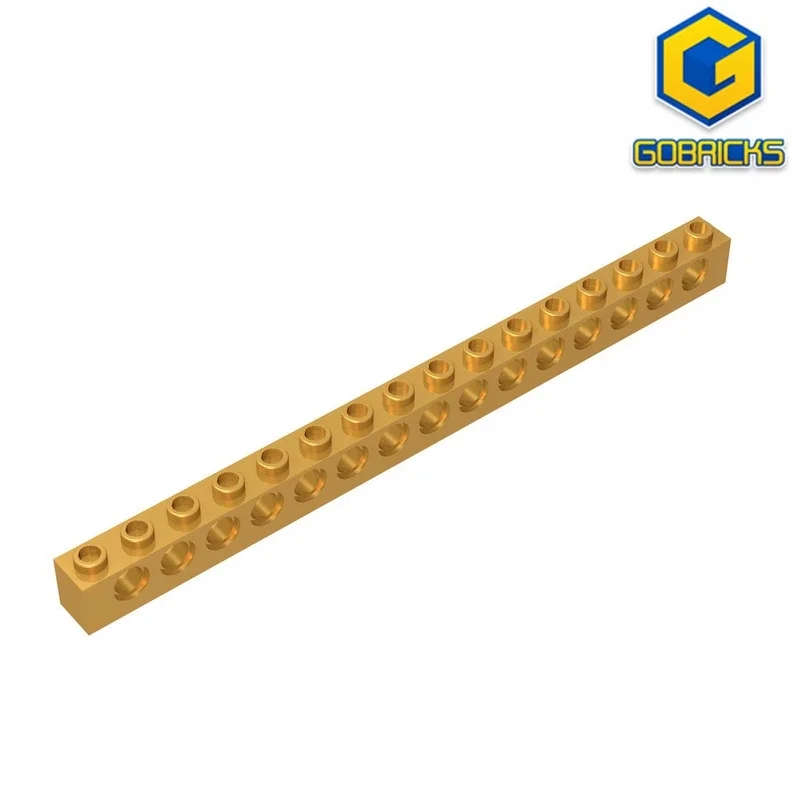Gobricks GDS-630 TECHNISCHER STEIN 1X16 4 9 kompatibel mit Lego 3703 DIY-Lernbausteinen für Kinder