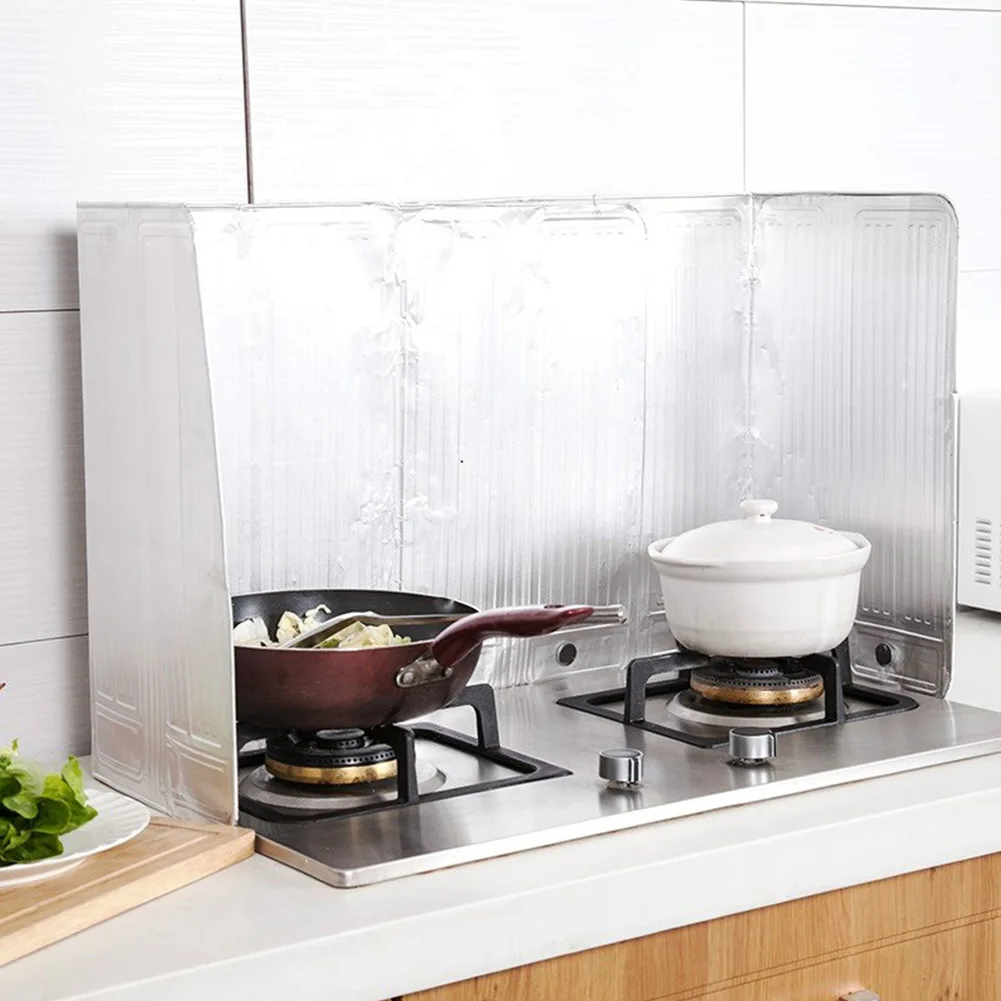 

1 шт. перегородка для газовой плиты, экран для кухонной плиты, защита от разбрызгивания масла, изолированное стандартное кухонное оборудование и приспособления, 90*50 см
