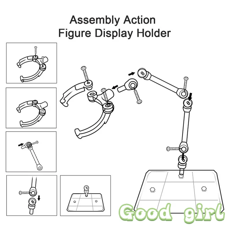 Action Figure Base Suitable Display Stand Bracket Support Type Model Soul Stand Figure Animation Cinema Game Figure Toy Bracket - Bilde 2