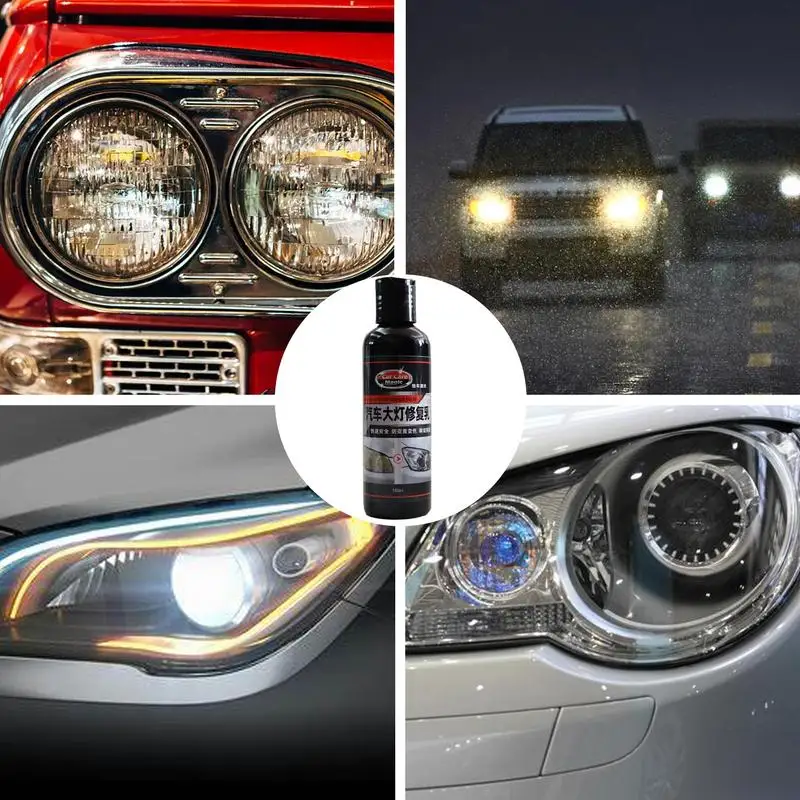 Innovative Headlight Repair Polish 150ml Headlight Restore And Protect Liquid Protective Headlight Restorer For Oxidation