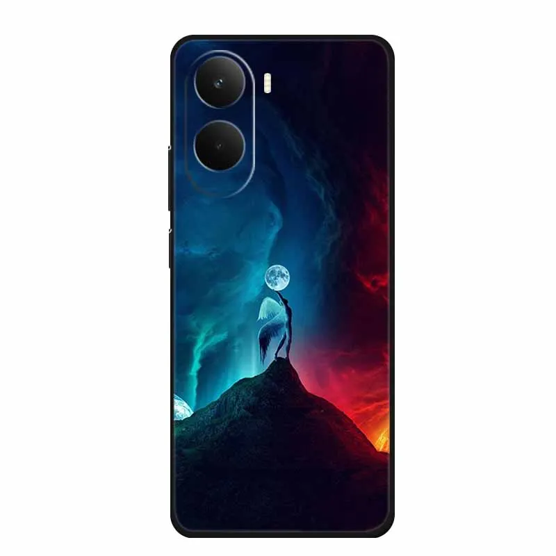 Shockproof Black Silicone Soft Phone Case