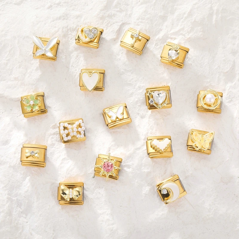 Gold Modular Bracelet DIY Making