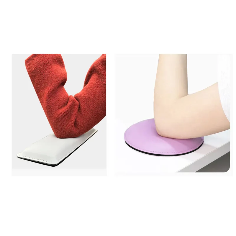 SquareManicure Elbow Pad Round Manicure Pad Memory Cotton Easy-To-Clean andComfortable Manicure Special for Desktop Hand