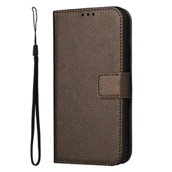 Elegant Leather Wristlet Wallet Case with Card Slots and Flip Cover for Cubot Note 20 (Gold)