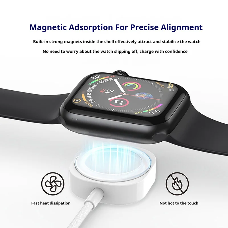 Magnetic Wireless Fast Charger for Smartwatches – Ultra Charging Accessories