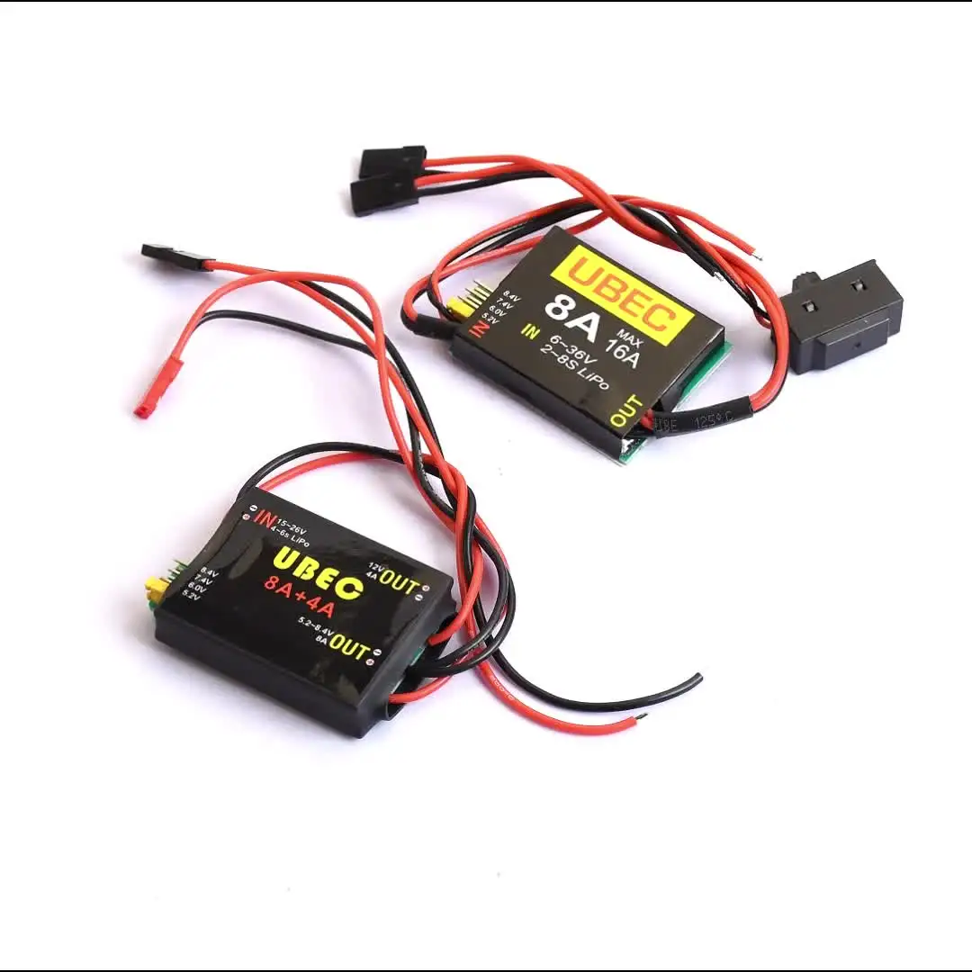 2S-6S 6-36V UBEC-8A BEC Double UBEC 8A /16A 5.2/6.0/7.4V/8.4VPower - Foto 4