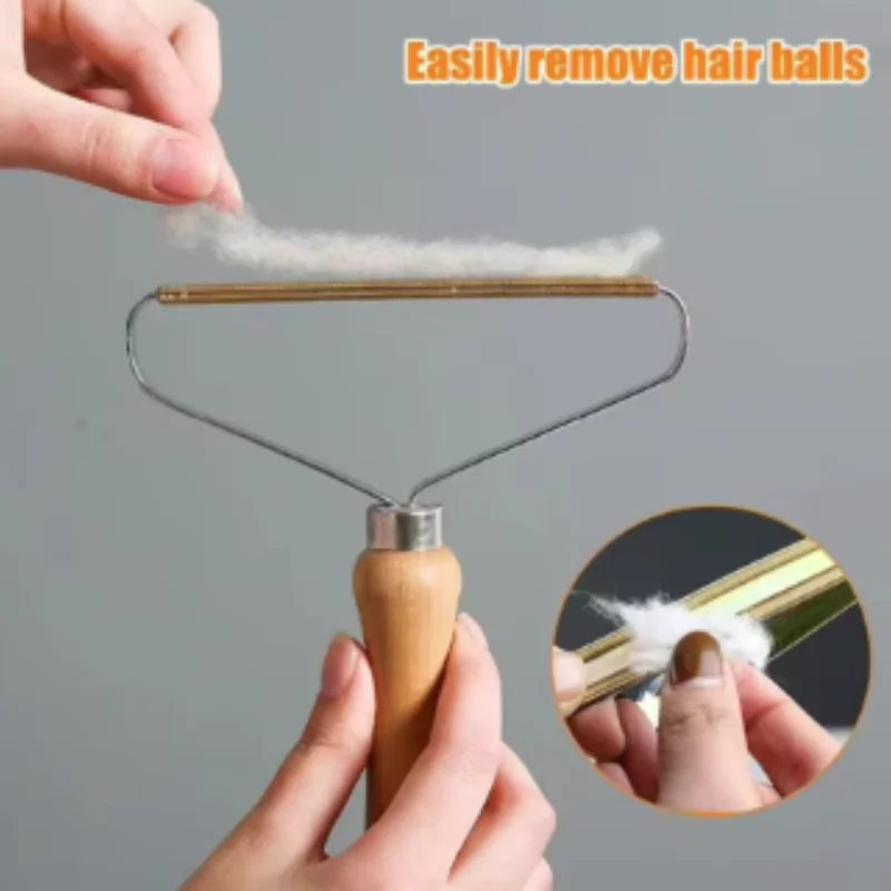 Portable Manual Pet Hair Remover Brush Lint Shaver Scraper Cleaning Tool for Carpet Wool Coat Clothes Lint Pellet Removal
