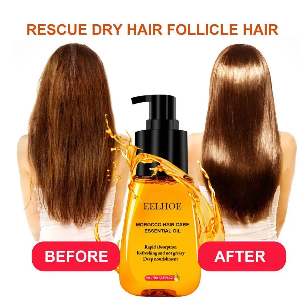 

EELHOE Hair & Scalp Treatment Oil - Repair Frizz and Nourish Hair for a Silky, Smooth Look