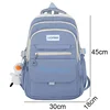 Fashion Women Green Laptop Bags High Capacity Student Lady Cute Book Backpack Female Travel Nylon School Bag College Girl Trendy 5