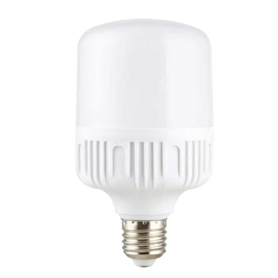 220V 100W E27 LED 나사 입 빛 깜박임 없음 고휘도 백색광 눈 보호 높은 방열 전구
