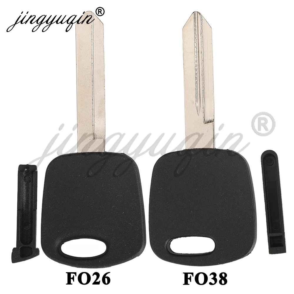 Jingyuqin 10 stücke Transponder Chip Auto Schlüssel Shell Fob Für Ford Focus Escape Mercury Lincoln FO38/FO26 Klinge Blank schlüssel Gehäuse Fall – Detail 2