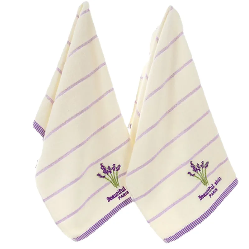Embroidered Aromatherapy Cotton Towel Set 6