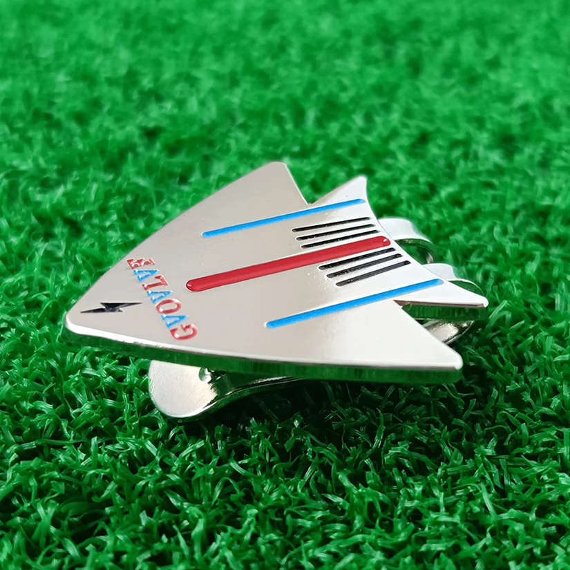 1pc Golf Putting Alignment Aiming Tool Ball Marker 5